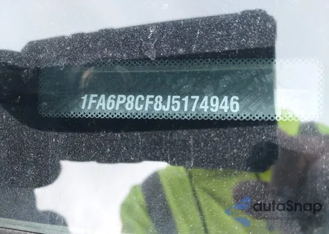 2018 Ford Mustang Gt z USA, uszkodzony, nr VIN 1FA6P8CF8J5174946